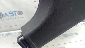 Lower left center pillar trim for BMW 3 G20 19-26, black, scratches