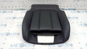Driver's seat cushion upholstery for BMW 3 G20 19-22, black leather, Sport, heated, dry-cleanable
