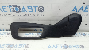 Driver's seat side trim for BMW 3 G20 19-26, black, electric, with plug, scratch, broken mount