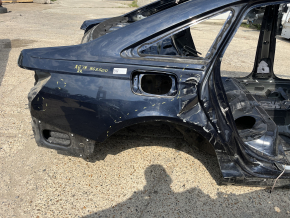 Quarter wing rear right Audi A6 C8 19-24 on the body, blue, dented