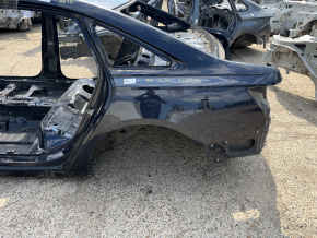 Quarter wing rear left Audi A6 C8 19-24 on the body, blue