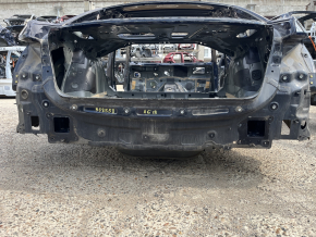Audi A6 C8 19-24 rear panel assembly, 2 parts, on the body, blue