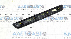 Front left outer door sill trim for BMW 3 G20 19-26, chrome, BMW lettering, scratches