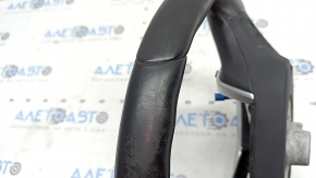 Bare steering wheel BMW 3 G20 19-26 black leather, with paddle shifters, Sport, with wiring and trim, worn, scratches, cracked trim