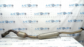 Toyota Venza 21-22 exhaust pipe with catalytic converter, dented resonator