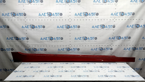 Right side sill for BMW 3 G20 19-26, red, backlit, scratches