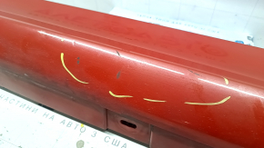 Left side sill for BMW 3 G20 19-26, red, backlit, scratches