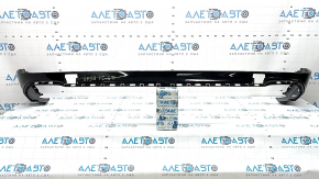 Bare rear bumper, lower part, Audi Q5 80A 21-24, black, broken fasteners, painted
