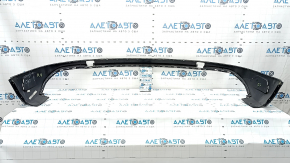 Bare rear bumper, lower part, Audi Q5 80A 21-24, black, broken fasteners, painted