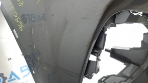 Front bumper, bare, Ford Escape MK4 23-26, without parking sensors and automatic parking, M7 graphite, scratches, non-factory holes