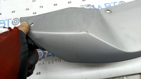 Ford Escape MK4 2023-2026 Front Bumper Lip Cover, Gray Texture, Scratched