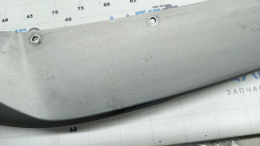 Ford Escape MK4 2023-2026 Front Bumper Lip Cover, Gray Texture, Scratched