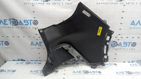 Left rear bumper, bare, Ford Escape MK4 2020-26, without autoparking, graphite