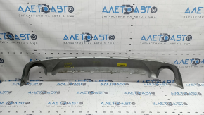 Ford Escape MK4 23-26 rear bumper lip, gray, without towbar, for 2 pipes, scratches, pressed