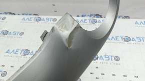 Ford Escape MK4 23-26 rear bumper lip, gray, without towbar, for 2 pipes, scratches, pressed