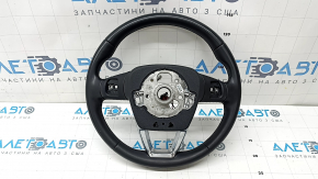 Audi Q5 80A 21-23 leather steering wheel, black, heated, without buttons and paddles, with block, scratches
