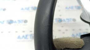Audi Q5 80A 21-23 leather steering wheel, black, heated, without buttons and paddles, with block, scratches