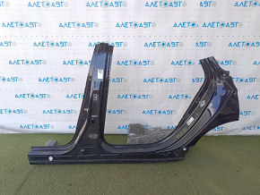 The center left body pillar of a Honda Civic XI FE/FL 22-24 is sawn off, with a roll