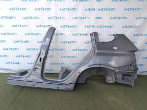 Quarter wing rear left BMW X3 F25 11-17 sawed off, with B-pillar, graphite, butt