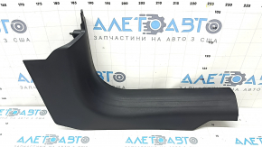 Jeep Compass 17-26 black front right door sill trim, worn