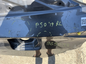 Quarter wing rear left Toyota Prius 50 19-22 under BSM, on the body, graphite, dented
