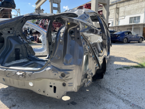Quarter wing rear right Toyota Prius 50 19-22 under BSM, on the body, graphite