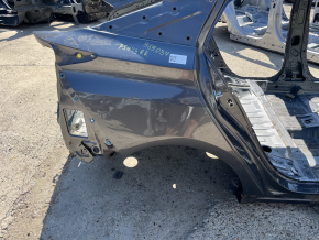 Quarter wing rear right Toyota Prius 50 19-22 under BSM, on the body, graphite