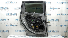 Rear left door assembly for Jeep Compass 17-26 tinted, silver PSC
