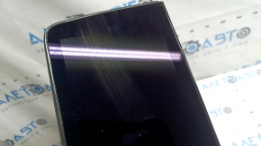 The Ford Escape MK4 2020 8" monitor, display, and navigation system is covered in soot, chips, and scratches.