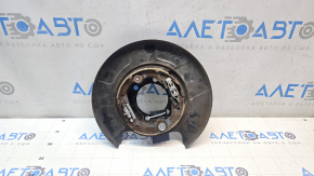 Rear left brake disc cover for Nissan Altima 13-18 with parking brake mechanism