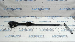 Passenger seat belt with squib and tensioner Ford Escape MK4 20-26 black, sooty, melted