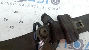 Passenger seat belt with squib and tensioner Ford Escape MK4 20-26 black, sooty, melted