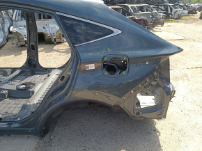 Quarter wing rear left Toyota Venza 21-24 on the body, graphite, bumpers