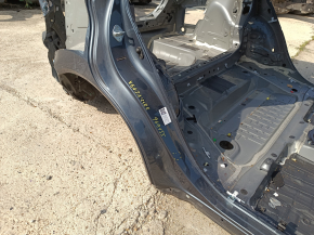 Right rear fender lip on a 2021 Toyota Venza, graphite finish, bumpers
