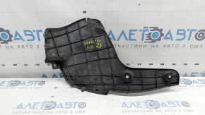 Right rear bumper liner for Toyota Venza 21-24, torn and worn