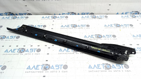 Mitsubishi Outlander 2020 22-26 gloss black front pillar trim, glued on, front left