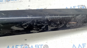 Mitsubishi Outlander 2020 22-26 gloss black front pillar trim, glued on, front left