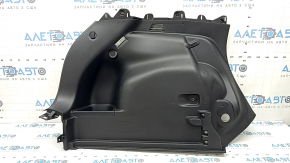 Lower left arch trim for Jeep Compass 17-26, black, type 1, with pocket, scratches
