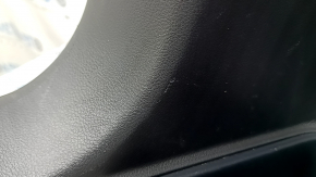 Lower left arch trim for Jeep Compass 17-26, black, type 1, with pocket, scratches