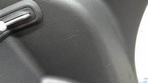 Lower left arch trim for Jeep Compass 17-26, black, type 1, with pocket, scratches