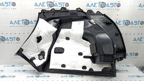 Lower left arch trim for Jeep Compass 17-26, black, type 1, with pocket, scratches