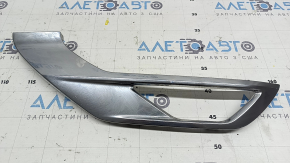 Mitsubishi Outlander 22-26 chrome front bumper molding, lower left, under fog lights, chips