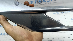 Mitsubishi Outlander 22-26 chrome front bumper molding, lower left, under fog lights, chips
