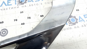 Front bumper molding, chrome, lower right, Mitsubishi Outlander 22-26, chrome, under fog lights, chips