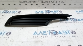 Front bumper grille right VW Golf 15-17 without chrome