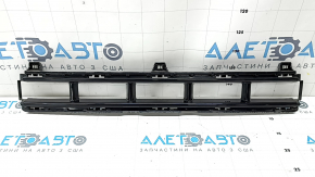 Jeep Compass 22 Front Bumper Upper Grille - Gloss Black