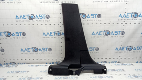Mitsubishi Outlander 22-26 lower left center pillar trim, black, plastic turned white, scratches