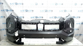 Mitsubishi Outlander 22-26 bare front bumper for parking sensors and washers, without plug, graphite, chips, scratches