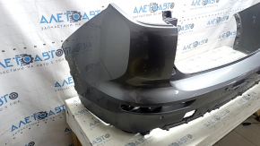 Mitsubishi Outlander 22-26 rear bumper, bare, no cover, graphite, chips, cracked mounts