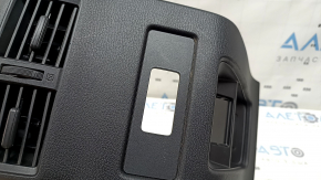 Mitsubishi Outlander 22-26 black rear center console trim for climate control, scratches